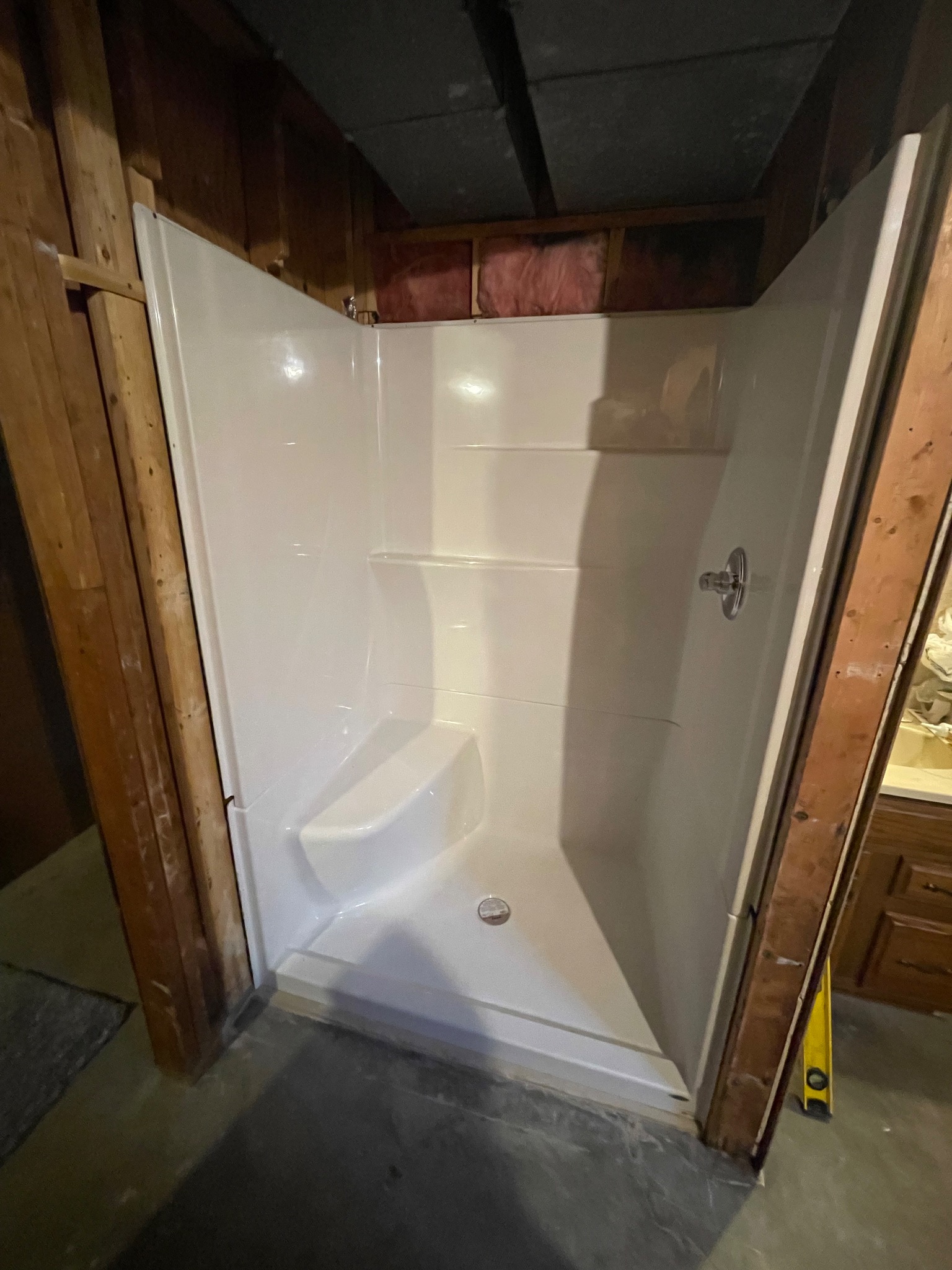 Shower Installation project by Horky’s Plumbing in Dubuque, IA