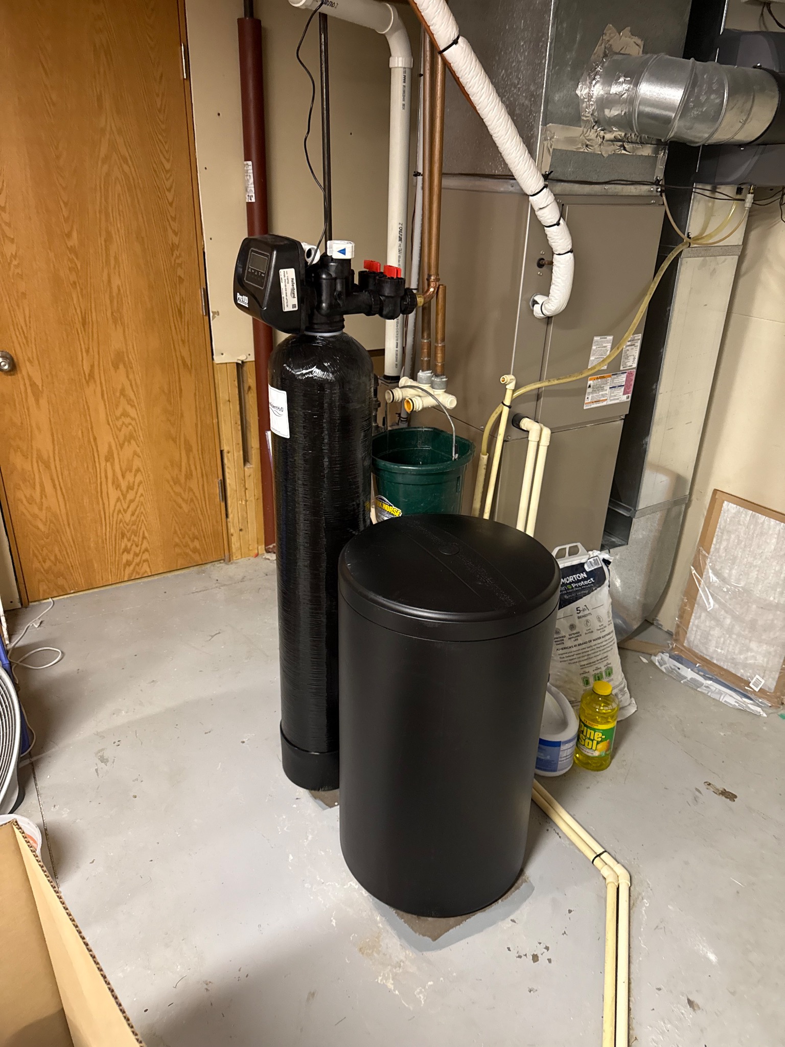 Water Softener Replacement project by Horky’s Plumbing in Asbury, IA