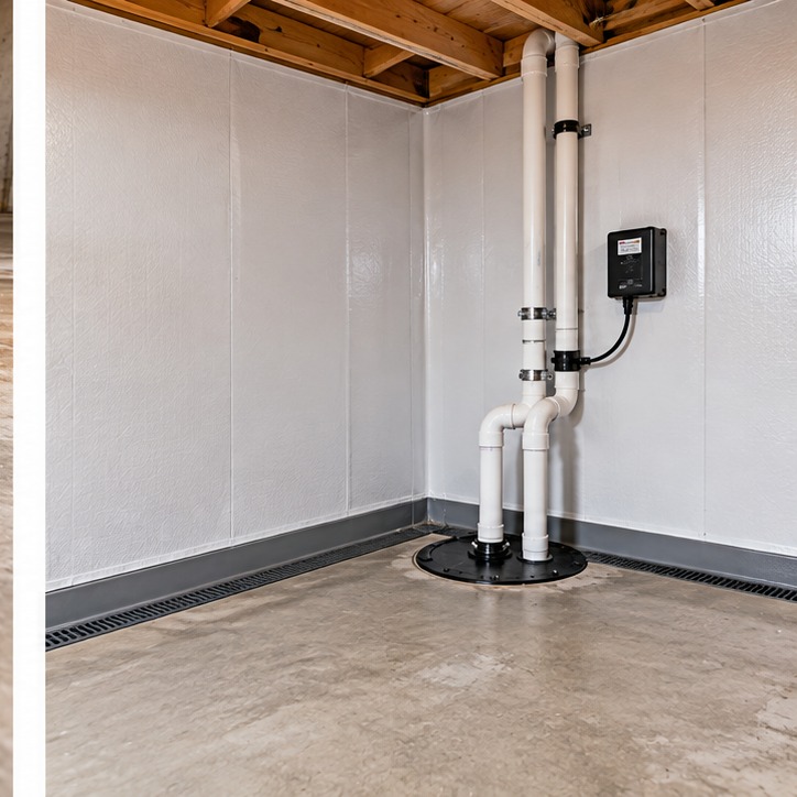Finished waterproofing system